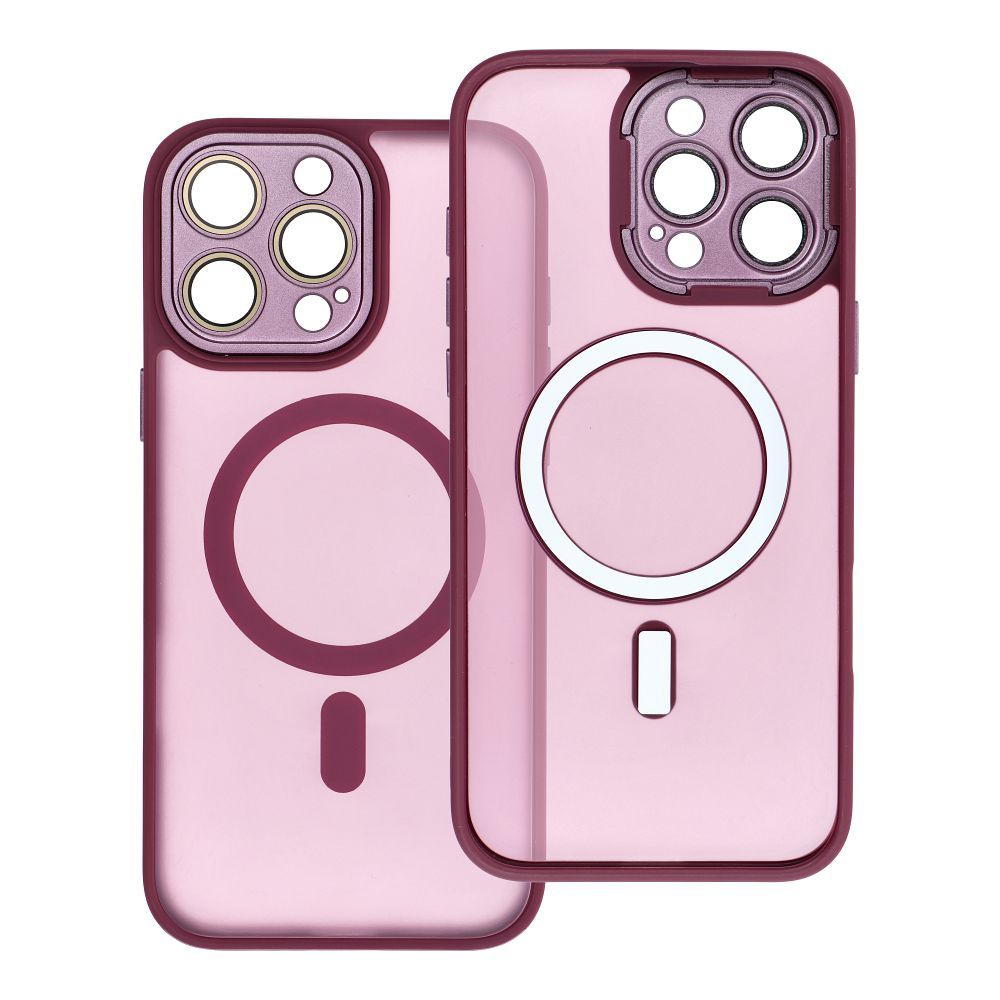 VARIETE MAG COVER Case compatible with MagSafe for IPHONE 15 PRO MAX purple