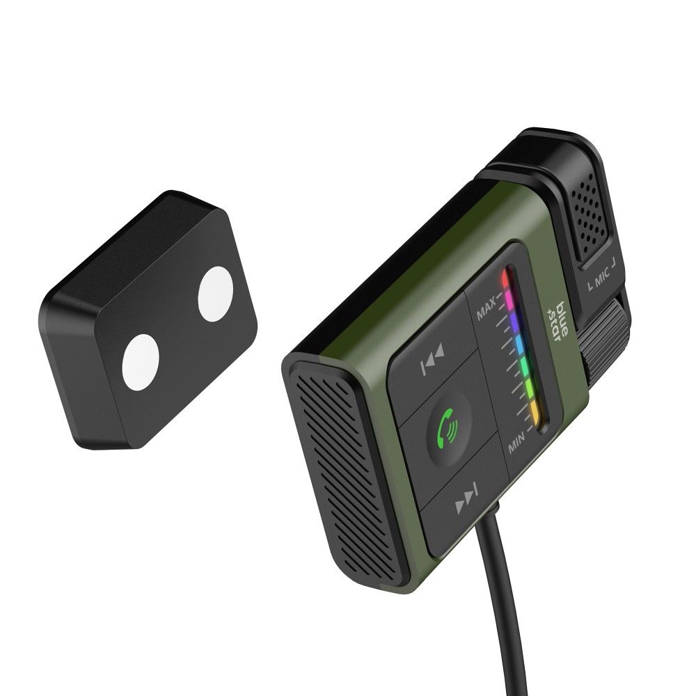 BLUE STAR transmitter FM bluetooth Equalizer BT64 black