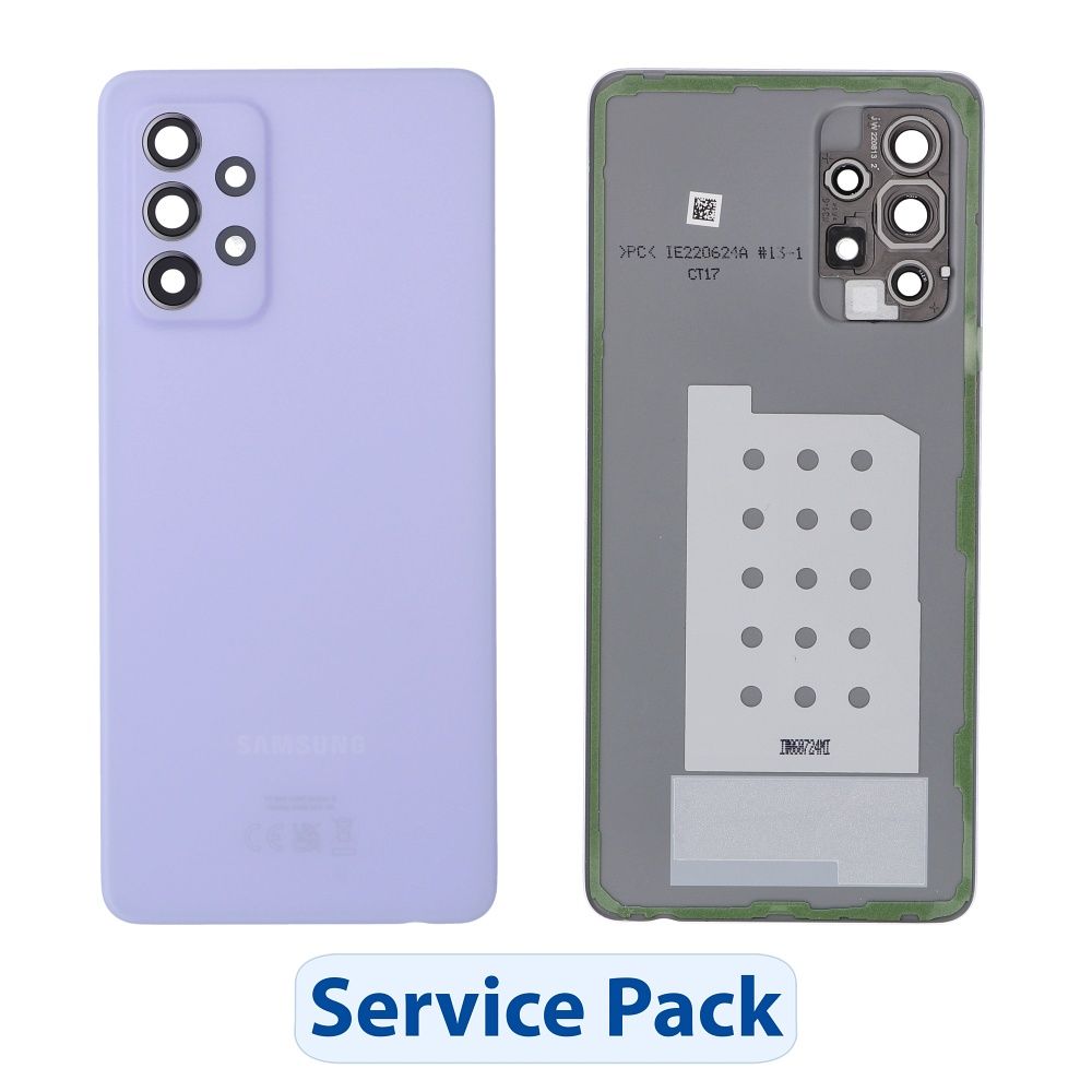 ServicePack Back Cover for SAMSUNG A52s 5G A528B GH82-26858C Purple