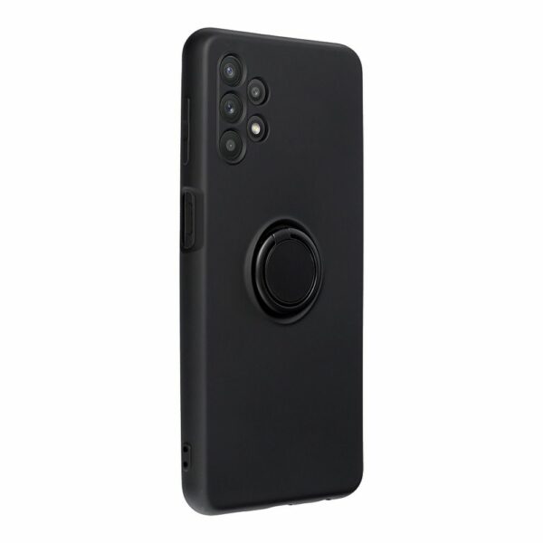 SILICONE RING case for SAMSUNG A53 5G black