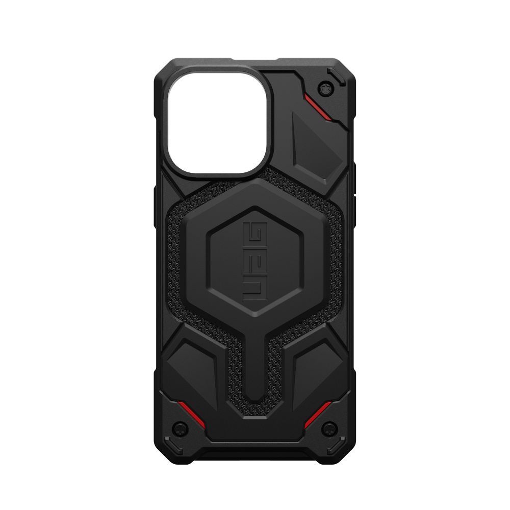 UAG Urban Armor Gear case MONARCH PRO compatible with MagSafe for IPHONE 15 Pro Max kevlar black
