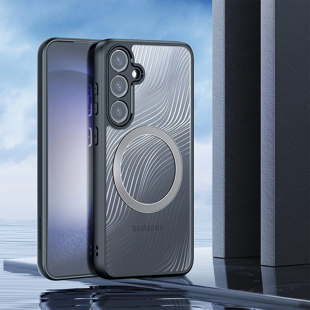 DUX DUCIS case AIMO MAG compatible with MagSafe for SAMSUNG S24 black