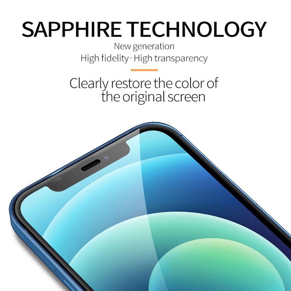 265555849a550539be9d6b69ab90694d X-ONE Sapphire Glass Extra Hard - for iPhone 12/12 Pro