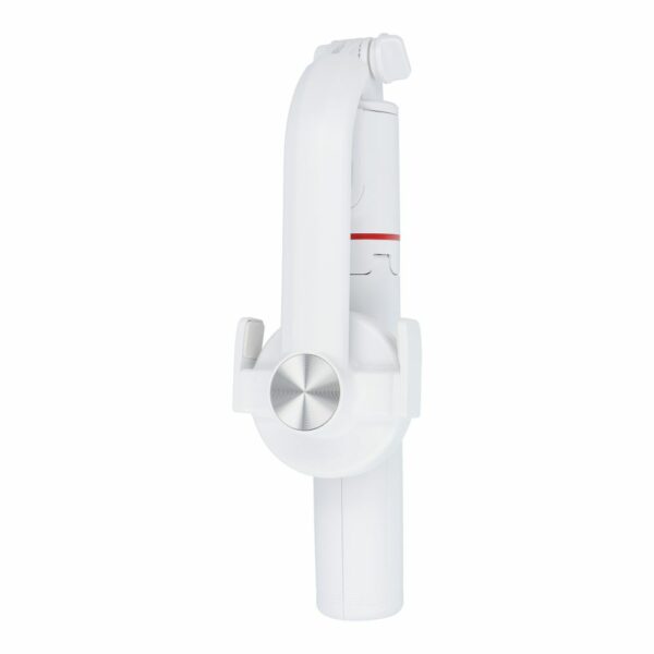Selfie stick with wireless remote control tripod compatible with MagSafe SSTR-C09 white
