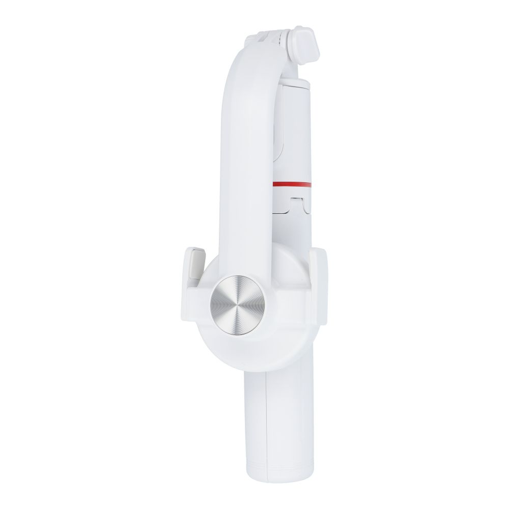 Selfie stick with wireless remote control tripod compatible with MagSafe SSTR-C09 white