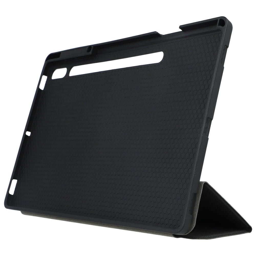 DUX DUCIS case DOMO foldable with pencil storage for SAMSUNG Tab S8 Plus (X800/X806)/S7FE(T730/T736B)/S7 Plus (T970/T976B) black