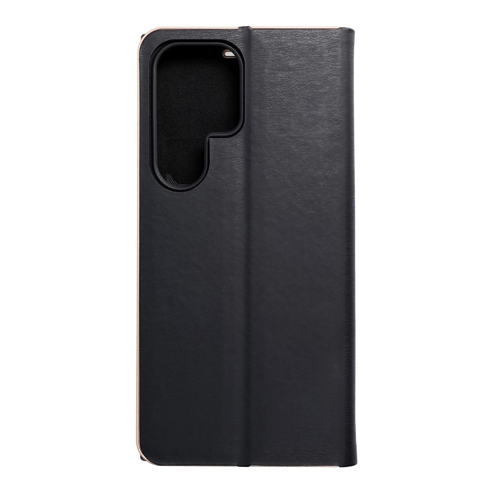 26ed147b53a08225fc107dc1b255bed9 LUNA Book Gold for SAMSUNG S23 Ultra black