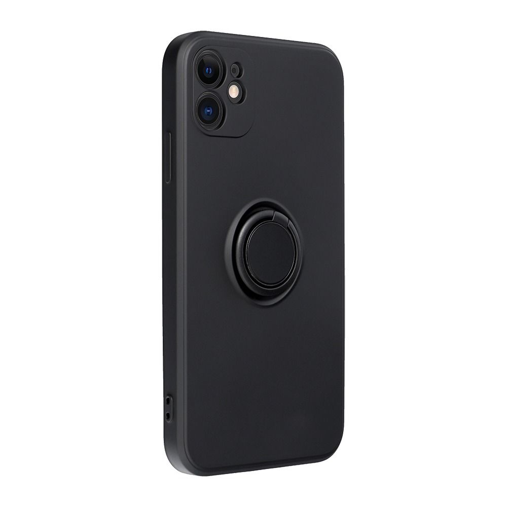 SILICONE RING case for IPHONE 11 black