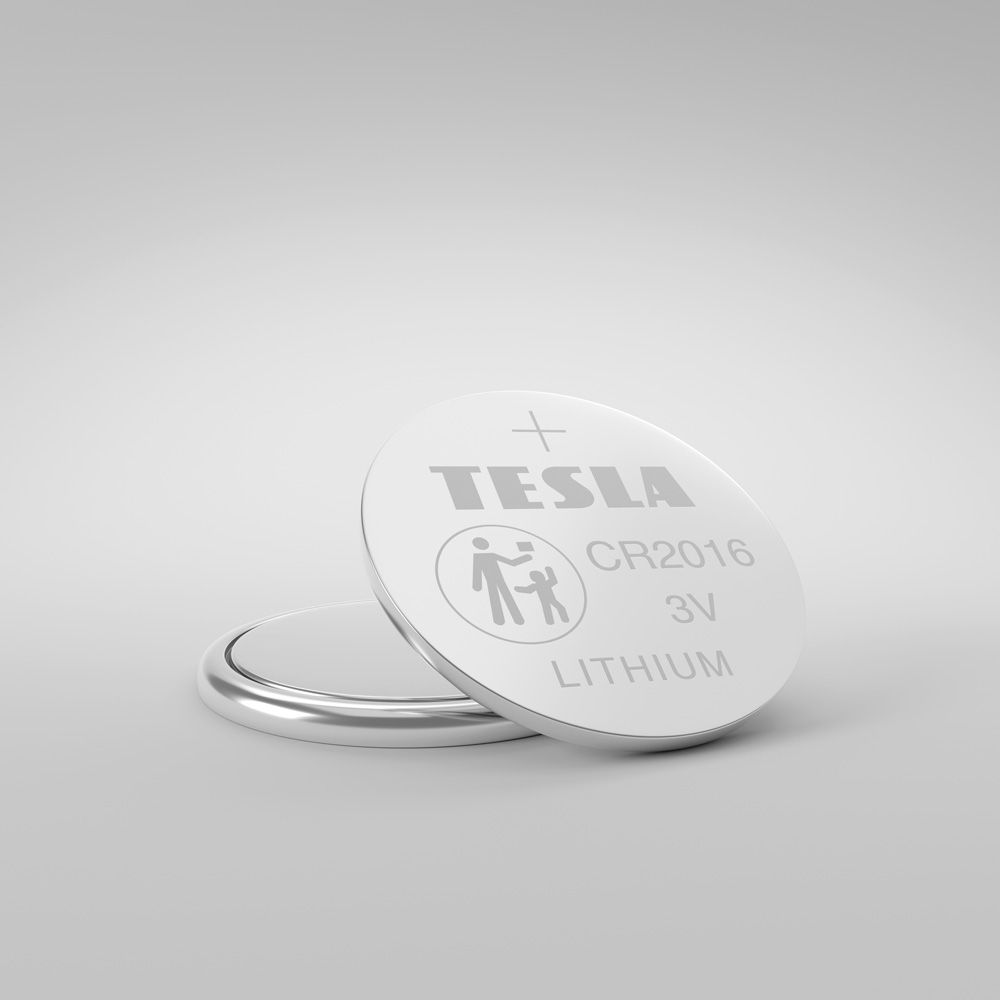 TESLA lithium battery CR2016 [5x120] 3V 5 pcs