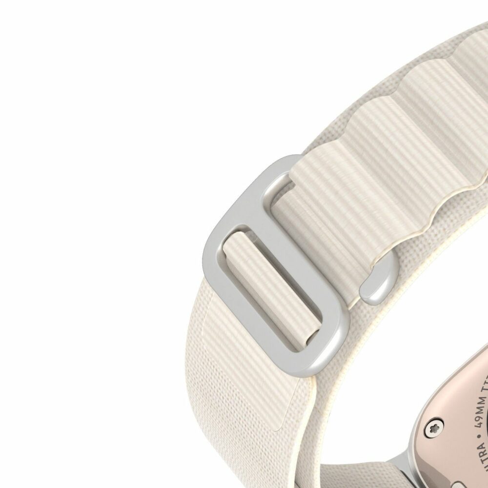 DUX DUCIS strap GS nylon for Apple Watch 42 / 44 / 45 / 49 mm platinium