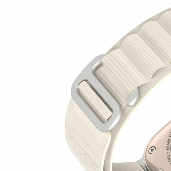 DUX DUCIS strap GS nylon for Apple Watch 42 / 44 / 45 / 49 mm platinium