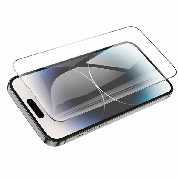 HOCO tempered glass HD 5D Guardian shield (SET 10in1) - for iPhone 14 Pro black (G14)
