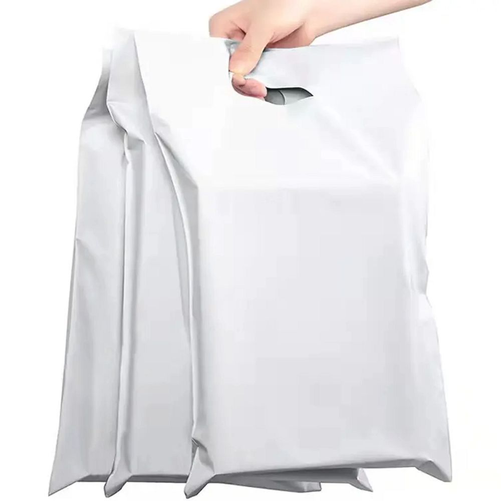 282015830ac0149f309723cb3ecd2782 Courier foil bags with handle 400 x 500 mm + 70 mm handle RC091 50 pcs white