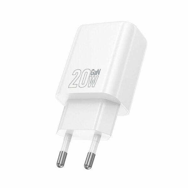 HOCO wall charger USB A + Type C PD QC3.0 3A 20W N61 white