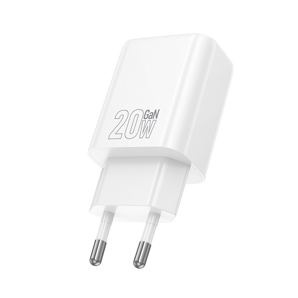 HOCO wall charger USB A + Type C PD QC3.0 3A 20W N61 white