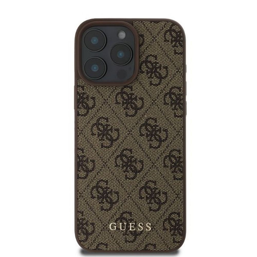 GUESS case for IPHONE 16 Pro GUHCP16LG4GFBR (PU 4G Classic) brown