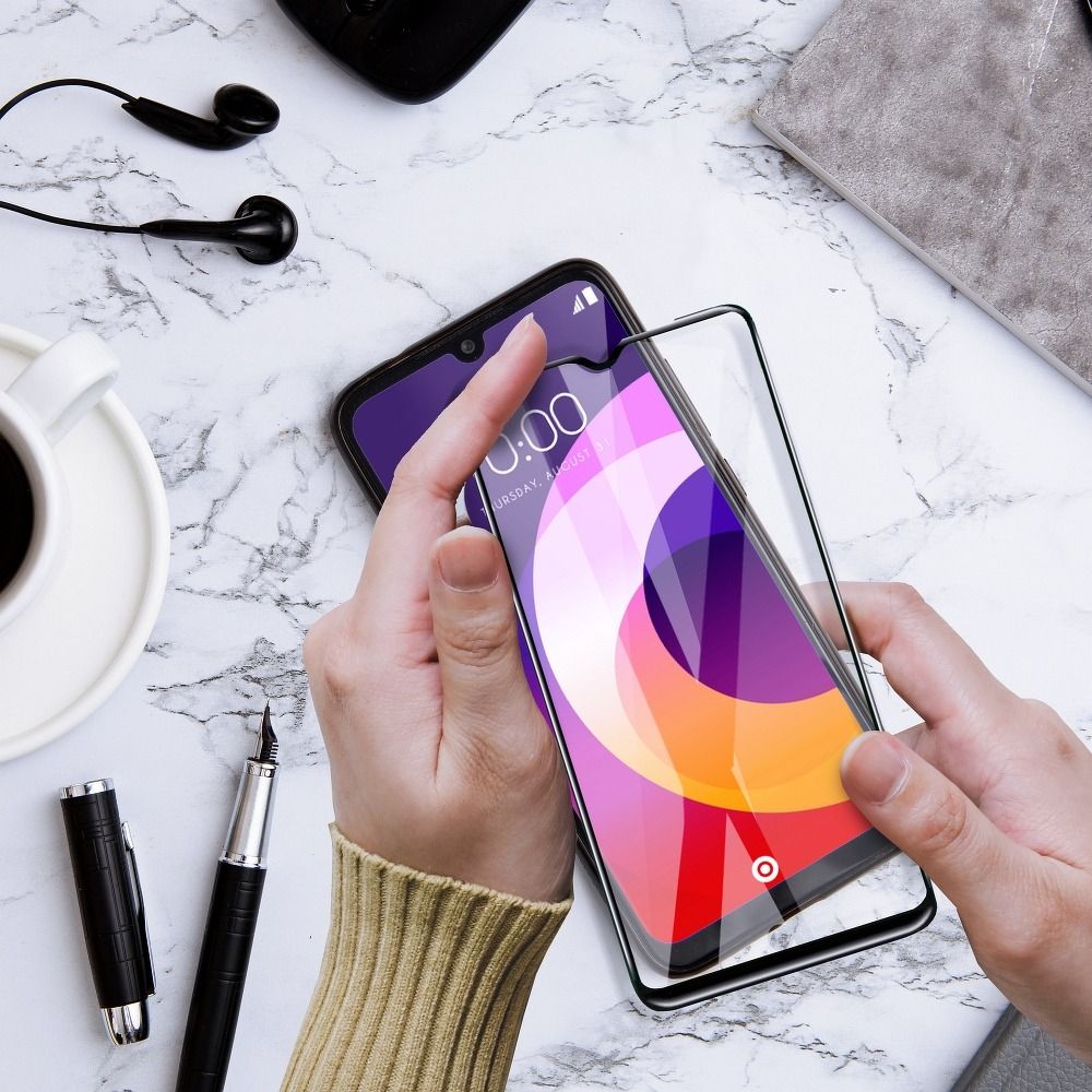 5D Full Glue Ceramic Glass - for iPhone 13 Pro black