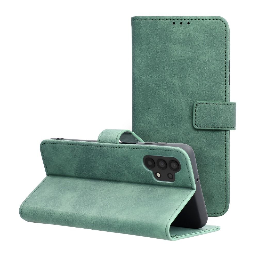 28b69622f6697ffac4f221349cf9ec85 TENDER Book Case for SAMSUNG A32 5G green