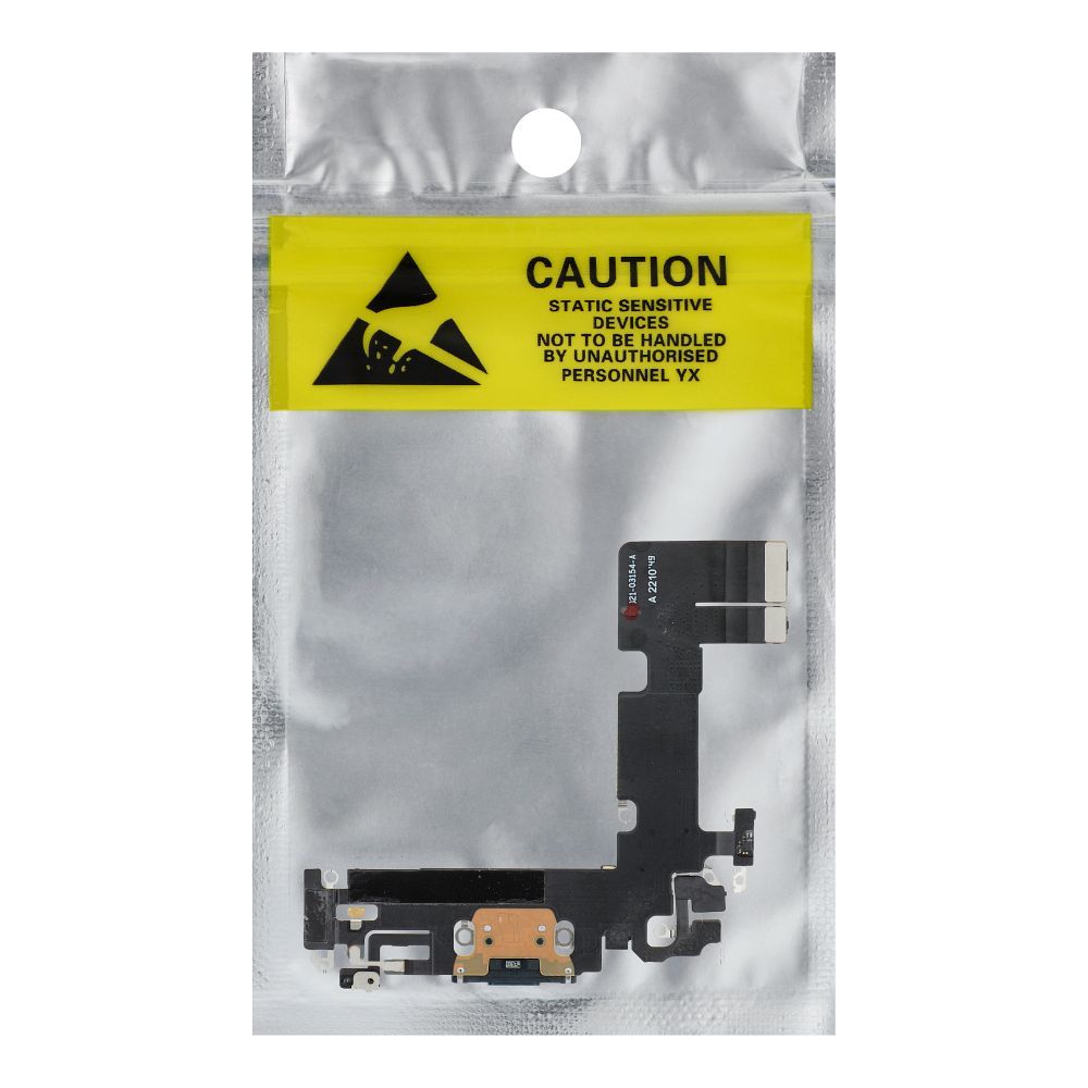 Charging flex USB for IPHONE 13 black (pulled)