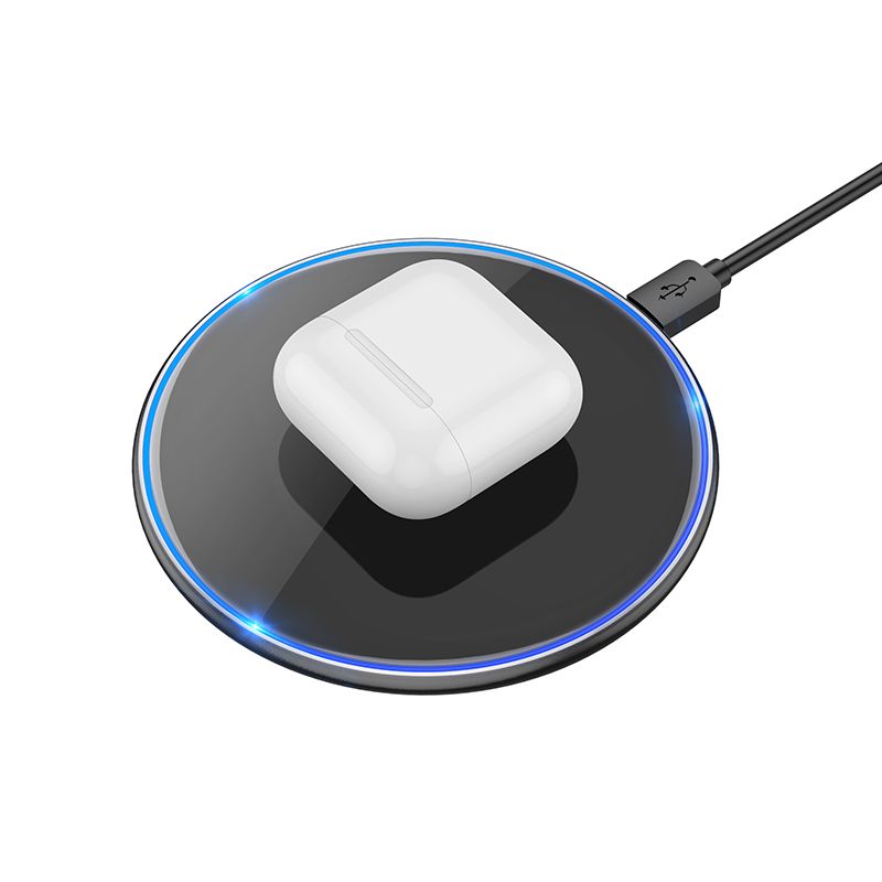 HOCO wireless charger with light 2A 15W CW6 Pro black