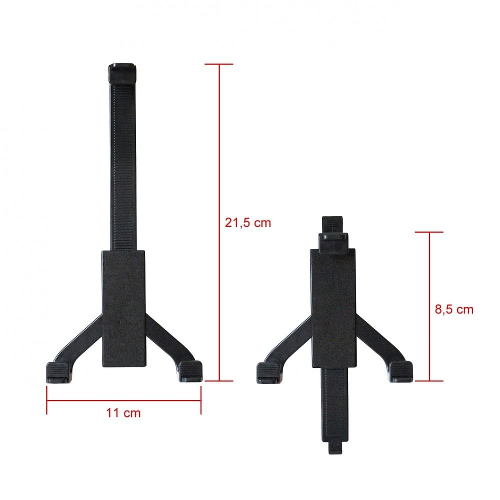 Car holder for windshield / dashboard / headrest (tabets 7" - 10") AX-01 black