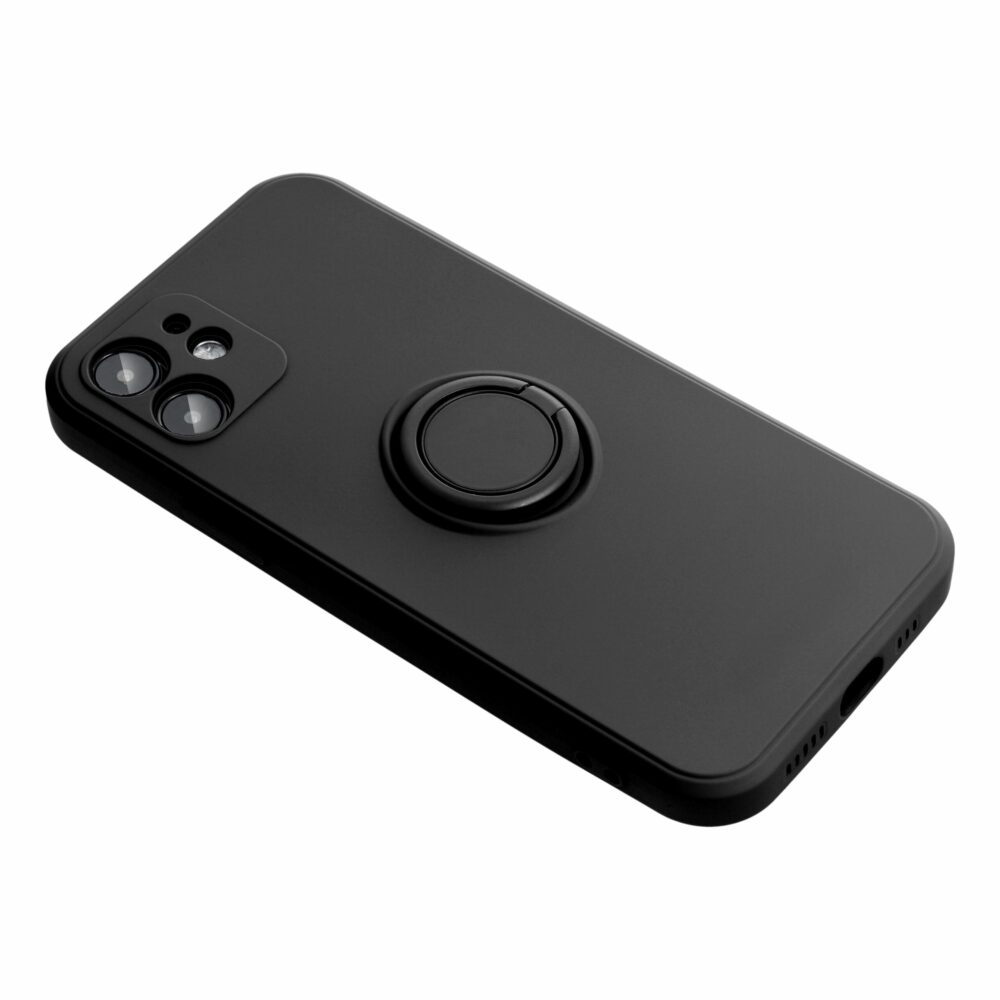 SILICONE RING case for SAMSUNG A54 5G black
