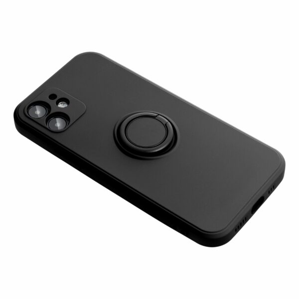 SILICONE RING case for SAMSUNG A54 5G black