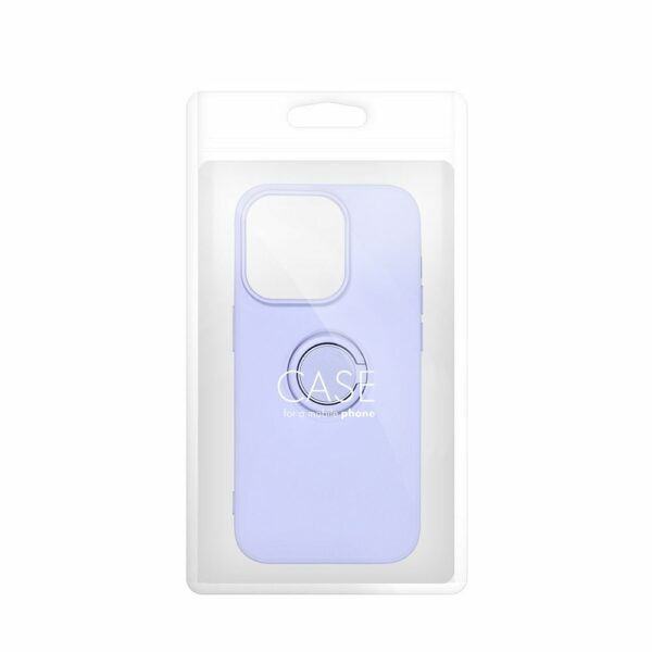 SILICONE RING case for SAMSUNG A55 5G violet