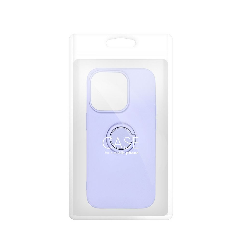 SILICONE RING case for SAMSUNG A55 5G violet