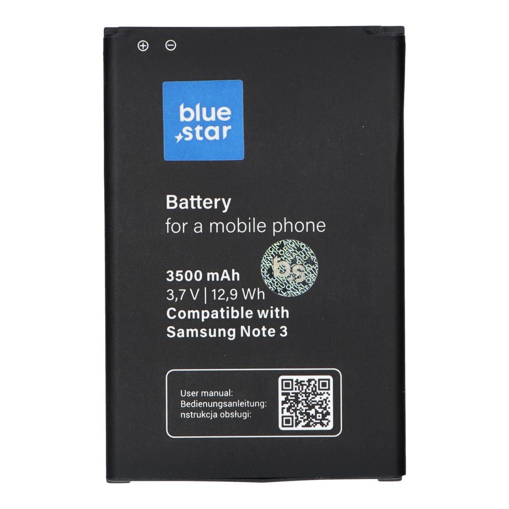 2a0874e9329541760d2a3c50119e9cea BLUE STAR PREMIUM battery for SAMSUNG Galaxy Note 3 N9000 3500 mAh