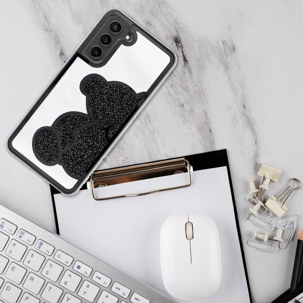 TEDDY BEAR Case for SAMSUNG S21 FE black
