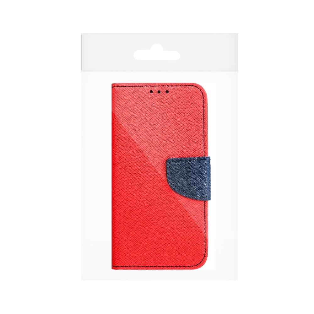 FANCY Book case for SAMSUNG A10 red/navy