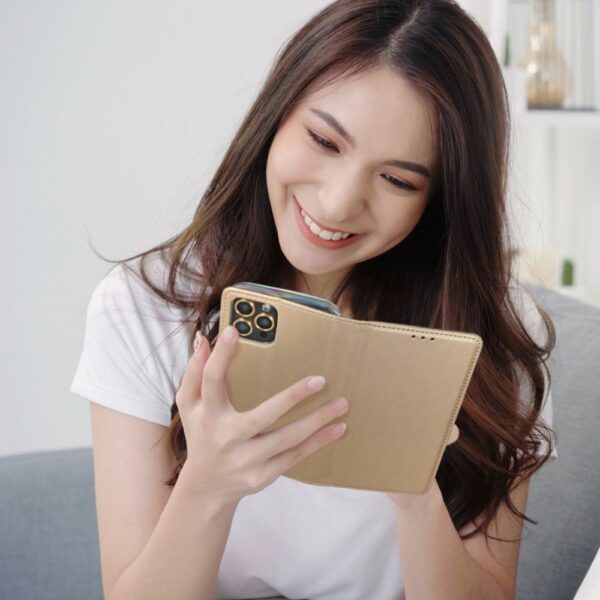 SMART CASE Book for XIAOMI Redmi Note 12S gold