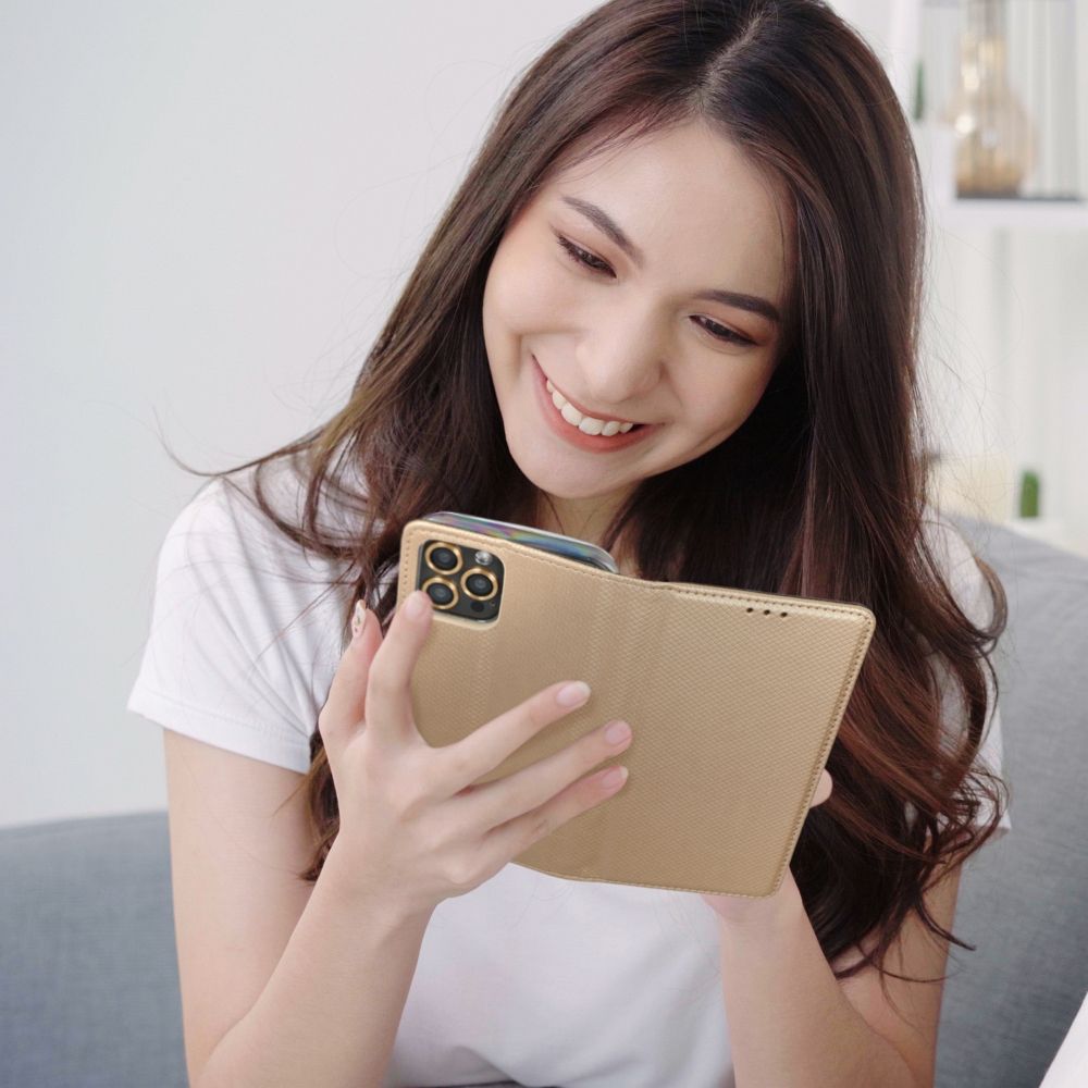 SMART CASE Book for XIAOMI Redmi Note 12S gold