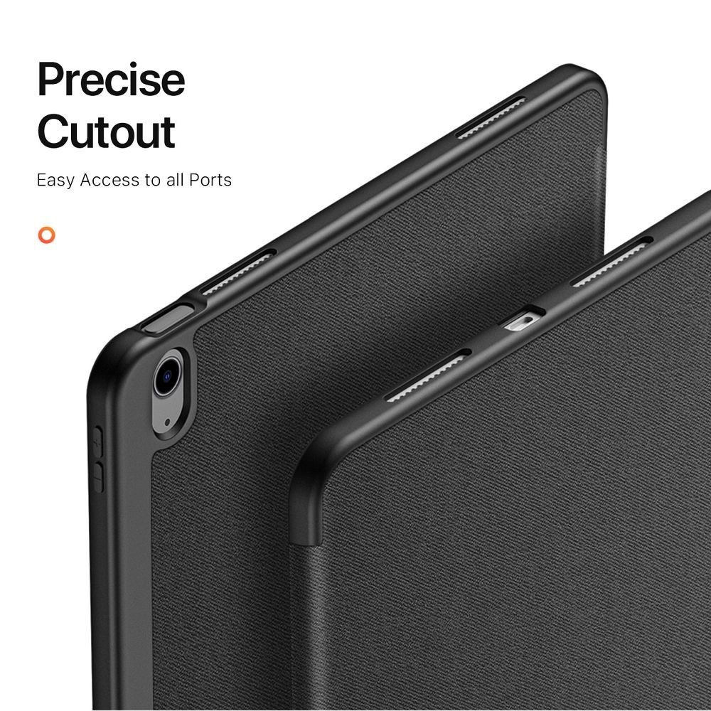 DUX DUCIS case DOMO foldable with pencil storage for iPad Air 13 (2024) black