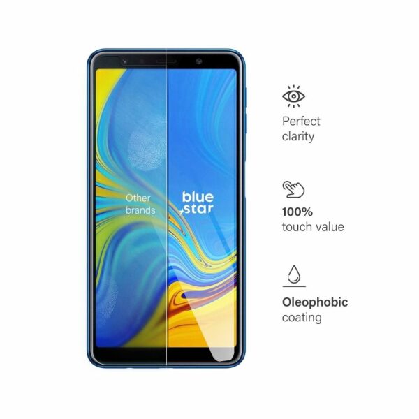 Tempered Glass Blue Star - SAMSUNG A7 2018