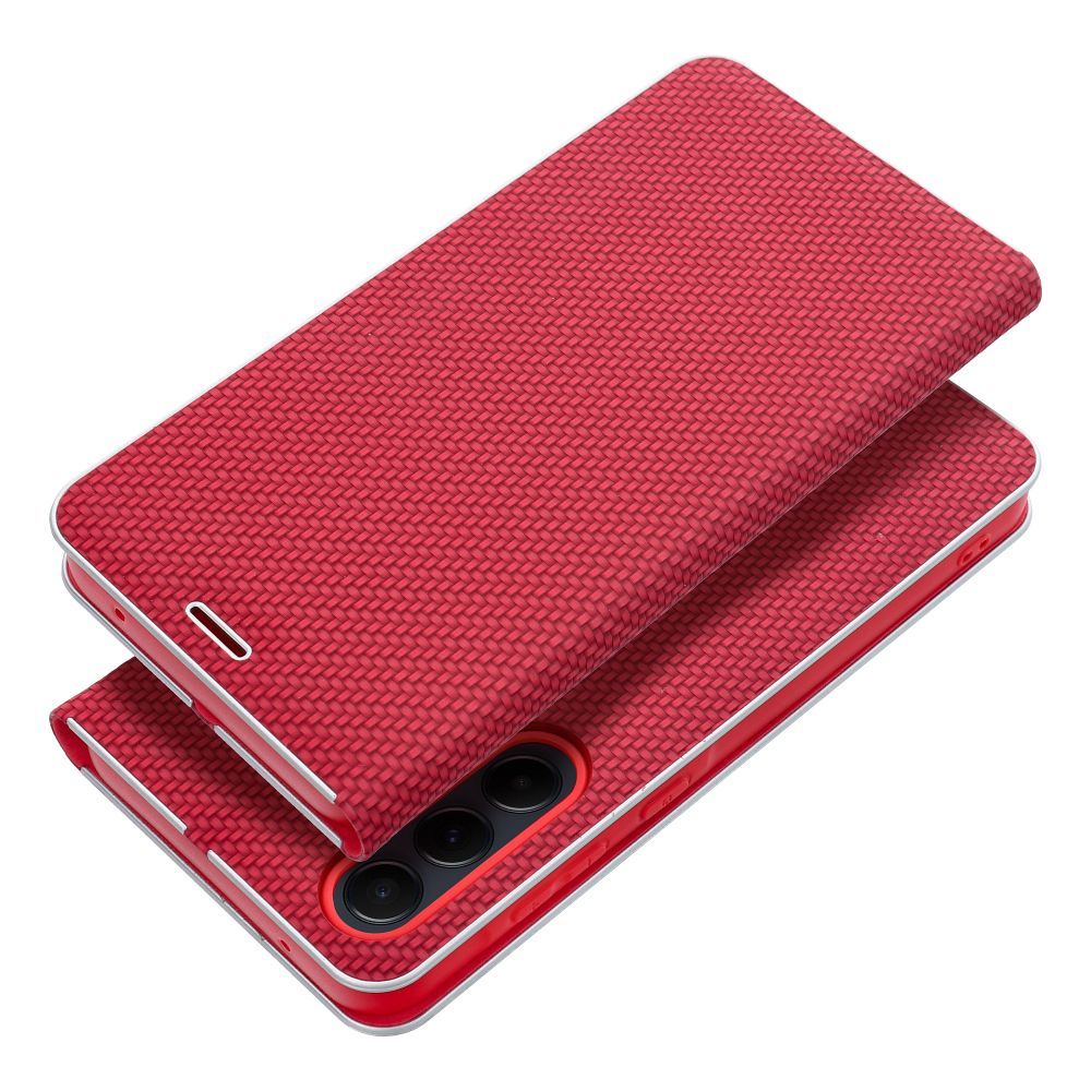 2adfc4303d6944e02234104f35974048 LUNA Book Carbon for HUAWEI P30 Lite red
