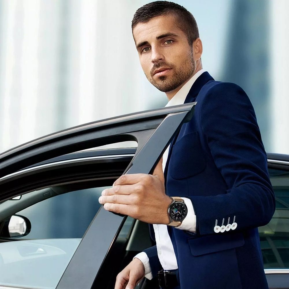 DUX DUCIS strap MILANESE stainless steel magnetic 20 mm gold