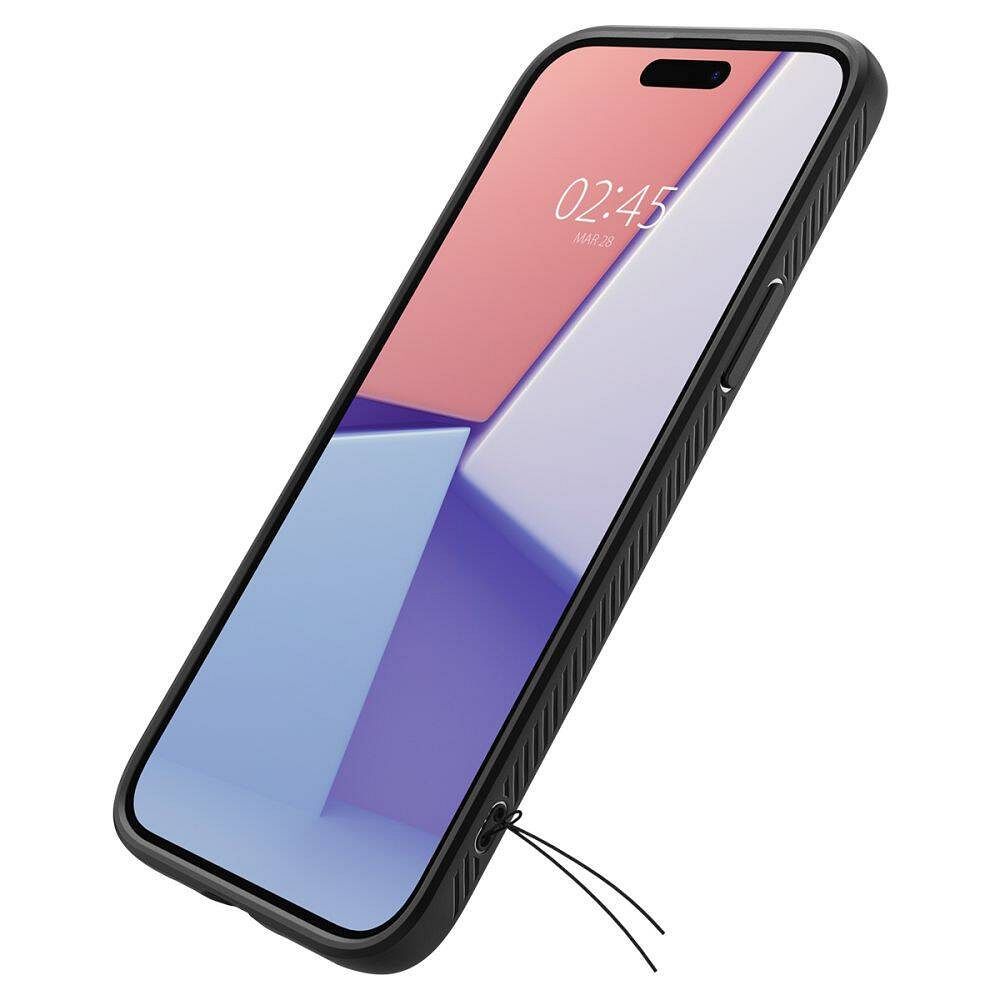 SPIGEN case LIQUID AIR for IPHONE 16 Plus matte black