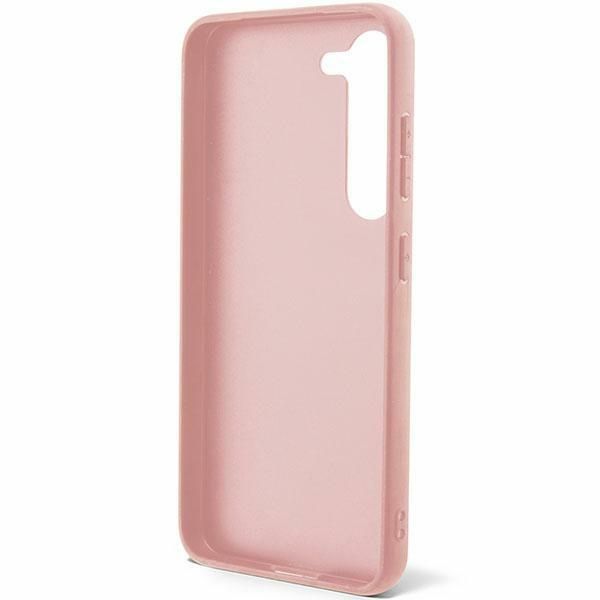 GUESS case for SAMSUNG S24 GUHCS24SHGGSHP (Glitter Script) pink