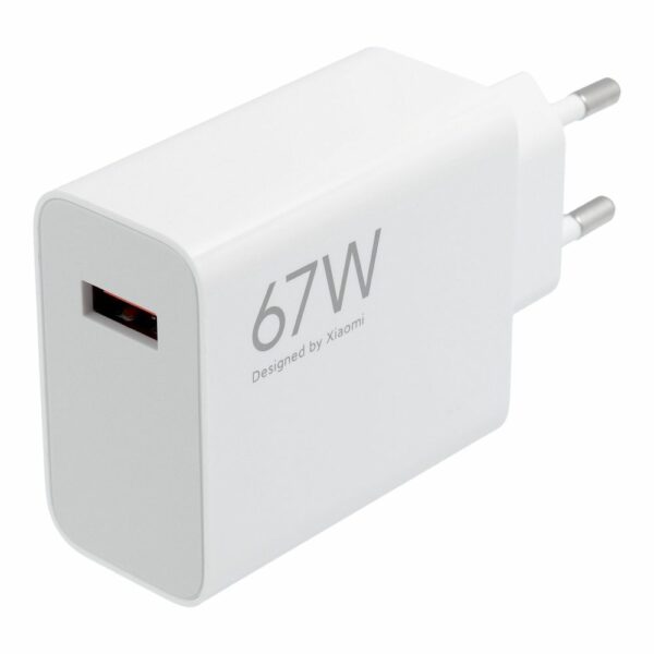 XIAOMI original charger USB A QC3.0 3A 67W MDY-12-EH white bulk