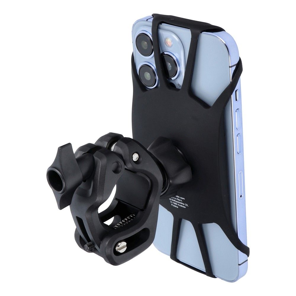 Bike phone holder PREMIUM for handlebars X1S-MB01 black