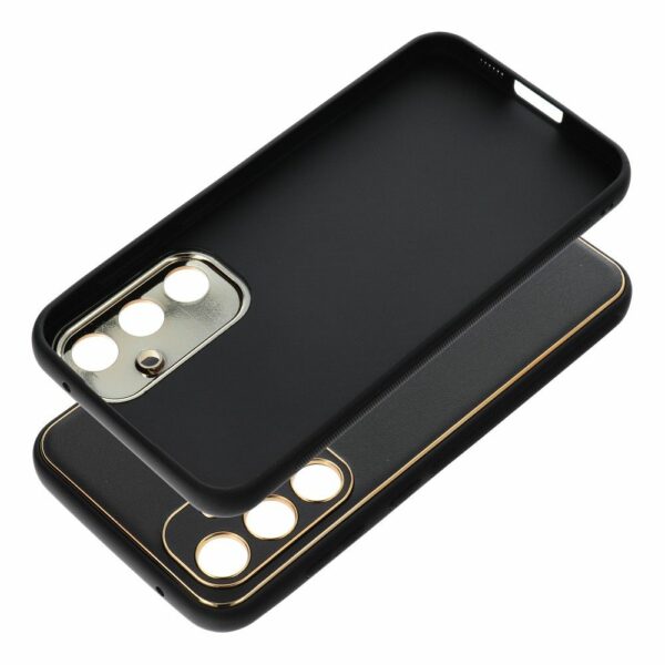 LEATHER case for SAMSUNG S23 FE black