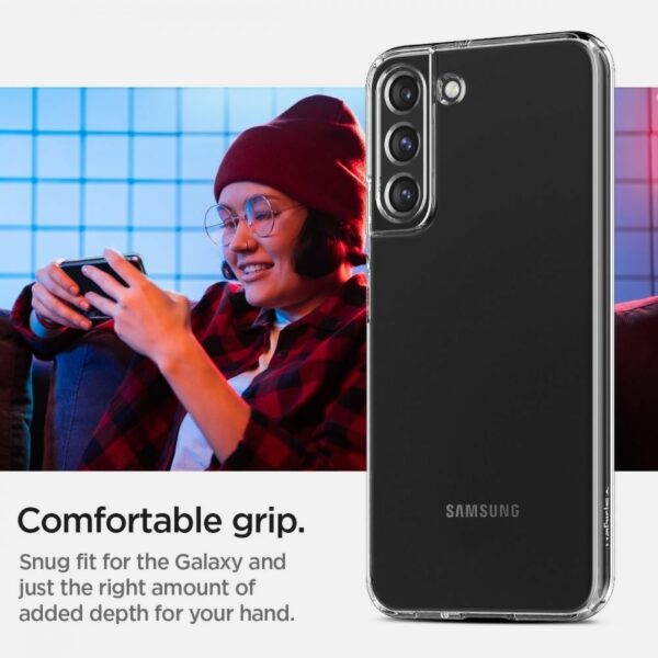 SPIGEN case LIQUID CRYSTAL for SAMSUNG S22 transparent