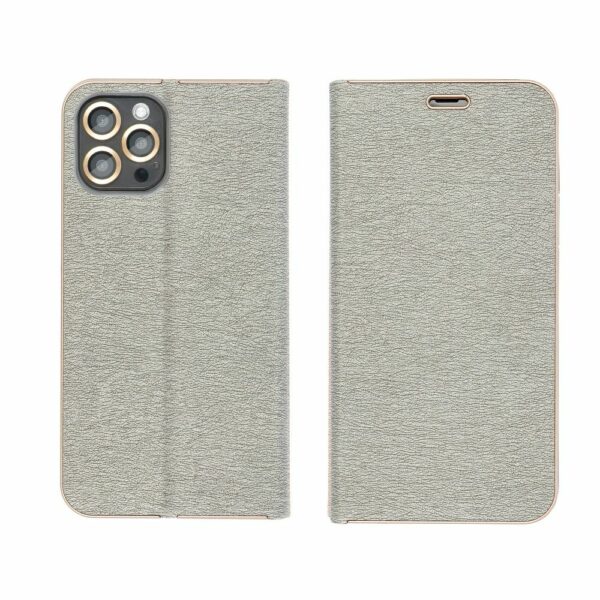 LUNA Book Gold for HUAWEI P20 Lite silver