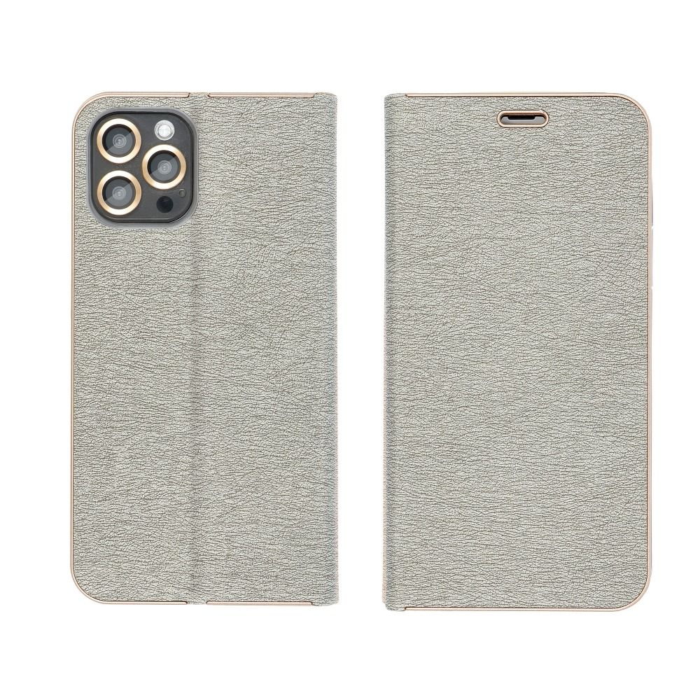 2bdb2221751e095dfd4175749a5fc161 LUNA Book Gold for HUAWEI P20 Lite silver