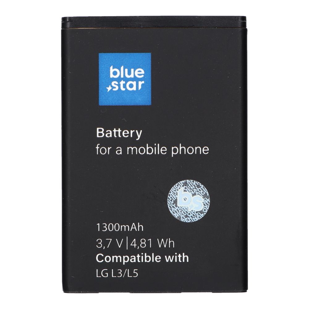 2c2a4edcb84cc56a73dc8c3f608b2234 BLUE STAR PREMIUM battery for LG L3 / L5 / P970 Optimus Black / P690 Optimus Net 1300 mAh