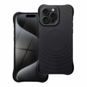 Silicone Zephyr Mag Cover compatible with MagSafe do IPHONE 15 PRO MAX black