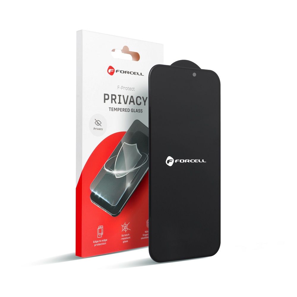 Forcell Privacy Glass - for Iphone XS Max / 11 Pro Max black