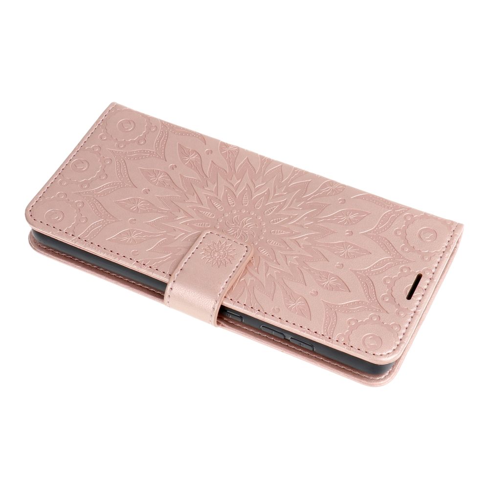 MEZZO Book case for XIAOMI Redmi Note 12 5G mandala rose gold